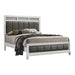Barzini Eastern King Upholstered Panel Bed White - Tony’s Furniture Store & Linen (GA) - Multi Location