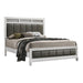 Barzini California King Upholstered Panel Bed White - Tony’s Furniture Store & Linen (GA) - Multi Location