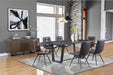 Aiken Upholstered Tufted Side Chairs Brown (Set of 4) - Tony’s Furniture Store & Linen (GA) - Multi Location