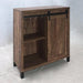 Arlington Bar Cabinet with Sliding Door Rustic Oak - Tony’s Furniture Store & Linen (GA) - Multi Location