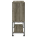 Claremont Sliding Door Bar Cabinet with Lower Shelf Grey Driftwood - Tony’s Furniture Store & Linen (GA) - Multi Location