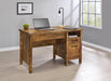 Delwin Lift Top Office Desk with File Cabinet Antique Nutmeg - Tony’s Furniture Store & Linen (GA) - Multi Location