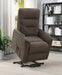 Henrietta Power Lift Recliner with Storage Pocket Brown - Tony’s Furniture Store & Linen (GA) - Multi Location