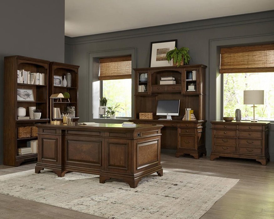 Hartshill 5-drawer File Cabinet Burnished Oak - Tony’s Furniture Store & Linen (GA) - Multi Location