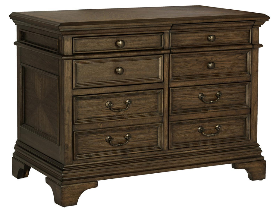 Hartshill 5-drawer File Cabinet Burnished Oak - Tony’s Furniture Store & Linen (GA) - Multi Location