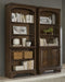 Hartshill 5-shelf Bookcase Burnished Oak - Tony’s Furniture Store & Linen (GA) - Multi Location