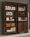 Hartshill 5-shelf Bookcase Burnished Oak - Tony’s Furniture Store & Linen (GA) - Multi Location