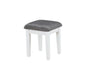 Elijah Vanity Set with LED Lights White and Dark Grey - Tony’s Furniture Store & Linen (GA) - Multi Location