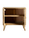 Alyssum Checkered Pattern 2-door Accent Cabinet Natural - Tony’s Furniture Store & Linen (GA) - Multi Location