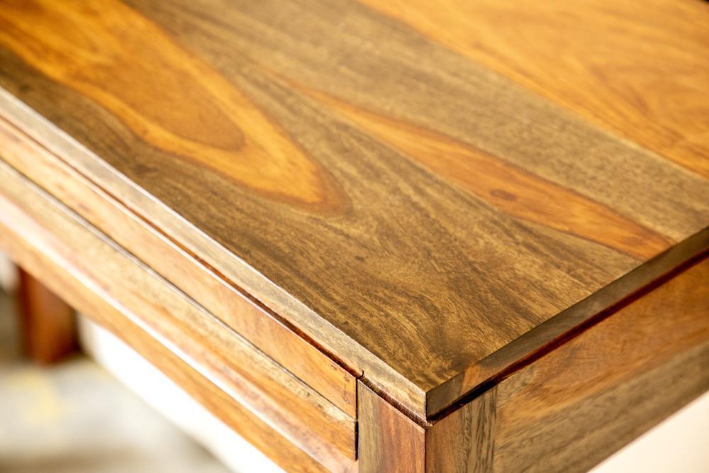 Jamesia Rectangular 2-drawer Console Table Warm Chestnut - Tony’s Furniture Store & Linen (GA) - Multi Location