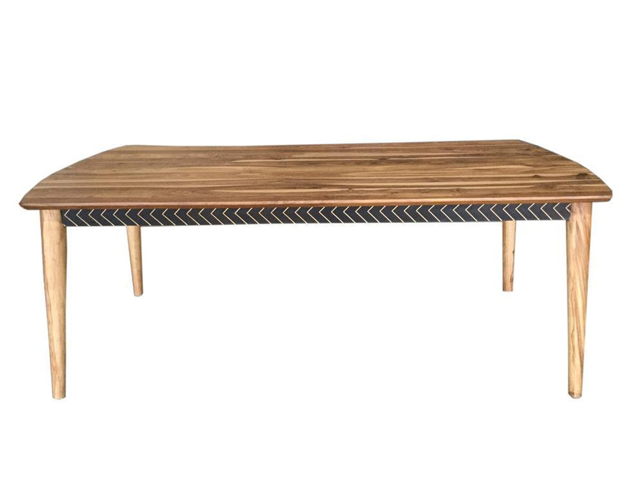 Partridge Wooden Dining Table Natural Sheesham - Tony’s Furniture Store & Linen (GA) - Multi Location