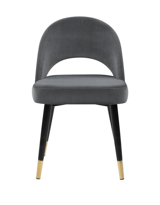 Lindsey Arched Back Upholstered Side Chairs Grey (Set of 2) - Tony’s Furniture Store & Linen (GA) - Multi Location