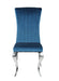 Betty Upholstered Side Chairs Teal and Chrome (Set of 4) - Tony’s Furniture Store & Linen (GA) - Multi Location