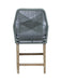 Nakia Woven Rope Back Counter Height Stools (Set of 2) - Tony’s Furniture Store & Linen (GA) - Multi Location