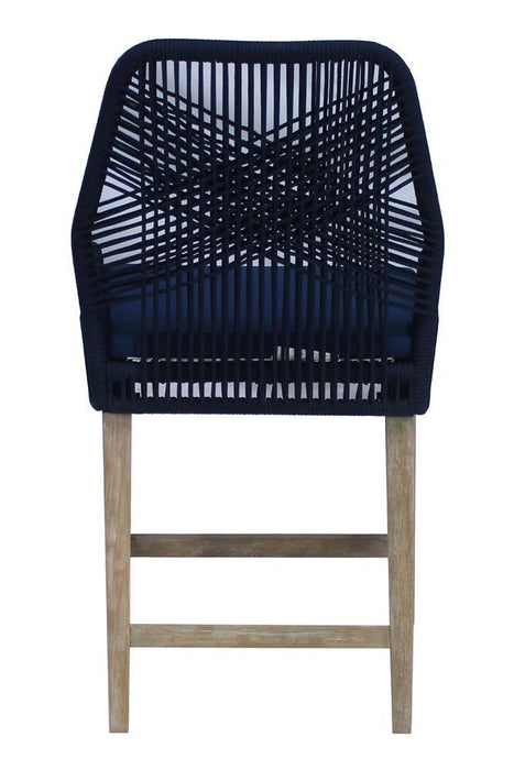 Nakia Woven Rope Back Counter Height Stools (Set of 2) - Tony’s Furniture Store & Linen (GA) - Multi Location