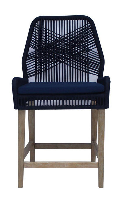 Nakia Woven Rope Back Counter Height Stools (Set of 2) - Tony’s Furniture Store & Linen (GA) - Multi Location
