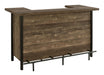 Bellemore Rectangular Storage Bar Unit Rustic Oak - Tony’s Furniture Store & Linen (GA) - Multi Location