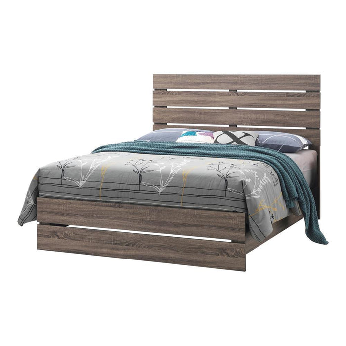 Brantford Queen Storage Bed Barrel Oak - Tony’s Furniture Store & Linen (GA) - Multi Location