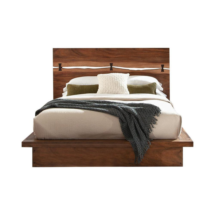 Winslow Storage Eastern King Bed Smokey Walnut and Coffee Bean - Tony’s Furniture Store & Linen (GA) - Multi Location