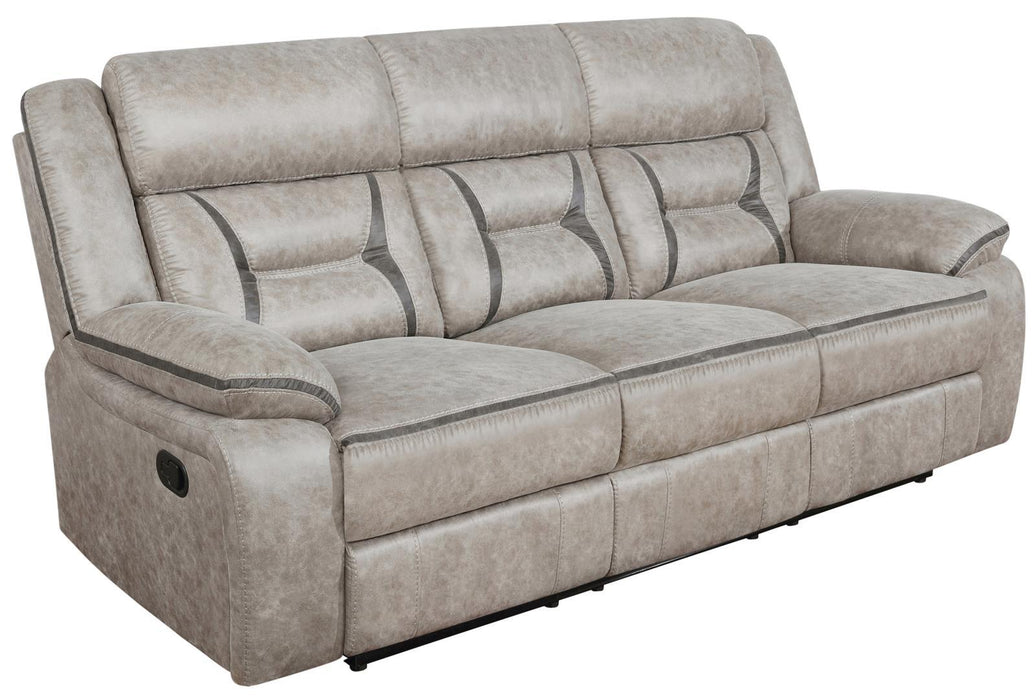 Greer Upholstered Tufted Back Motion Sofa - Tony’s Furniture Store & Linen (GA) - Multi Location