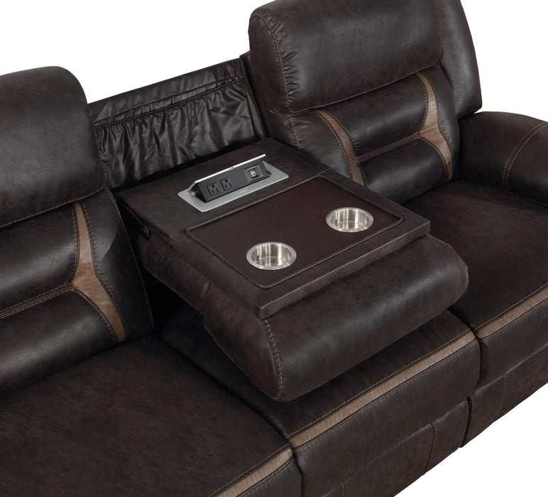 Greer Upholstered Tufted Back Motion Sofa - Tony’s Furniture Store & Linen (GA) - Multi Location