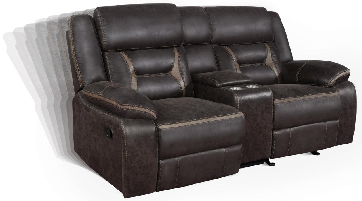 Greer Upholstered Tufted Back Glider Loveseat - Tony’s Furniture Store & Linen (GA) - Multi Location