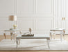 Luna Square End Table White and Chrome - Tony’s Furniture Store & Linen (GA) - Multi Location
