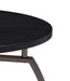 Dacre Round Coffee Table Dark Grey and Black Nickel - Tony’s Furniture Store & Linen (GA) - Multi Location