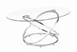 Warren 3-piece Occasional Set Chrome and Clear - Tony’s Furniture Store & Linen (GA) - Multi Location