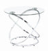 Warren 3-piece Occasional Set Chrome and Clear - Tony’s Furniture Store & Linen (GA) - Multi Location