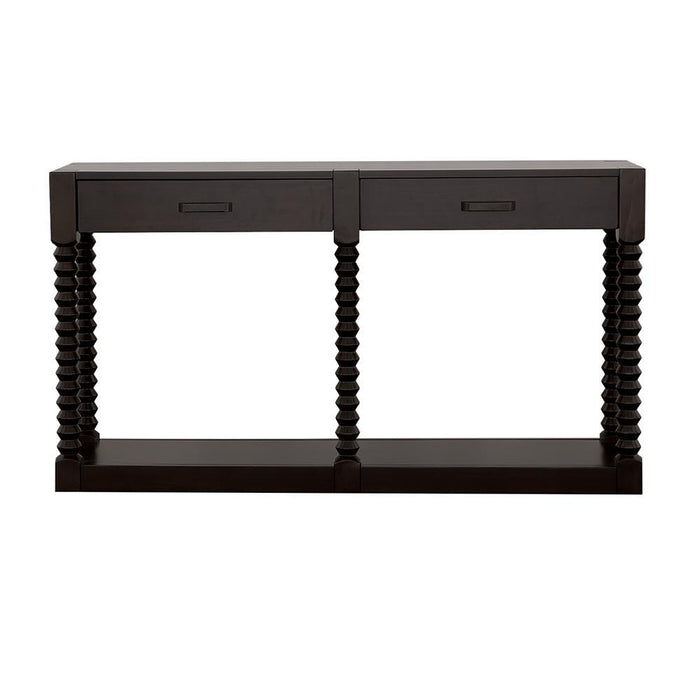 Meredith 2-drawer Sofa Table Coffee Bean - Tony’s Furniture Store & Linen (GA) - Multi Location