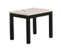 Bates Faux Marble 3-piece Occasional Table Set White and Black - Tony’s Furniture Store & Linen (GA) - Multi Location
