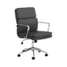Ximena Standard Back Upholstered Office Chair Black - Tony’s Furniture Store & Linen (GA) - Multi Location