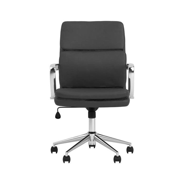 Ximena Standard Back Upholstered Office Chair Black - Tony’s Furniture Store & Linen (GA) - Multi Location