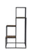 Rito 4-tier Display Shelf Rustic Brown and Black - Tony’s Furniture Store & Linen (GA) - Multi Location