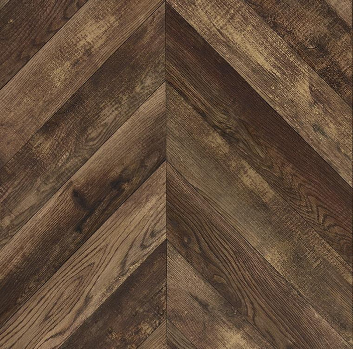 Millbrook 2-door Bookcase Rustic Oak Herringbone and Gunmetal - Tony’s Furniture Store & Linen (GA) - Multi Location
