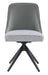 Paulita Upholstered Swivel Side Chairs (Set of 2) Grey and Gunmetal - Tony’s Furniture Store & Linen (GA) - Multi Location