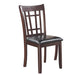 Lavon Padded Dining Side Chairs Espresso and Black (Set of 2) - Tony’s Furniture Store & Linen (GA) - Multi Location