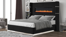 Fireplace Bed W/ Bluetooth Speakers - Tony’s Furniture Store & Linen (GA) - Multi Location