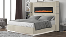 Fireplace Bed W/ Bluetooth Speakers - Tony’s Furniture Store & Linen (GA) - Multi Location