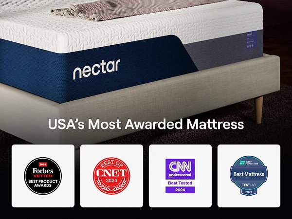 Nectar Luxe Memory Foam 5.1 Mattress - Tony’s Furniture Store & Linen (GA) - Multi Location