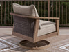 Harmony Headlands Outdoor Swivel Lounge with Cushion - Tony’s Furniture Store & Linen (GA) - Multi Location