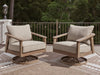 Harmony Headlands Outdoor Swivel Lounge with Cushion - Tony’s Furniture Store & Linen (GA) - Multi Location