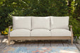 Carter Hall Outdoor Sofa with Cushion - Tony’s Furniture Store & Linen (GA) - Multi Location