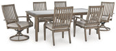 Rainier Ranch Outdoor Dining Package - Tony’s Furniture Store & Linen (GA) - Multi Location