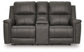 Bleckley Power Reclining Loveseat with Console - Tony’s Furniture Store & Linen (GA) - Multi Location