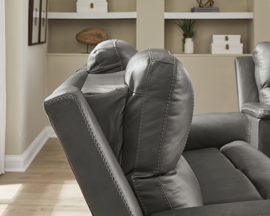 Bleckley Power Reclining Loveseat with Console - Tony’s Furniture Store & Linen (GA) - Multi Location