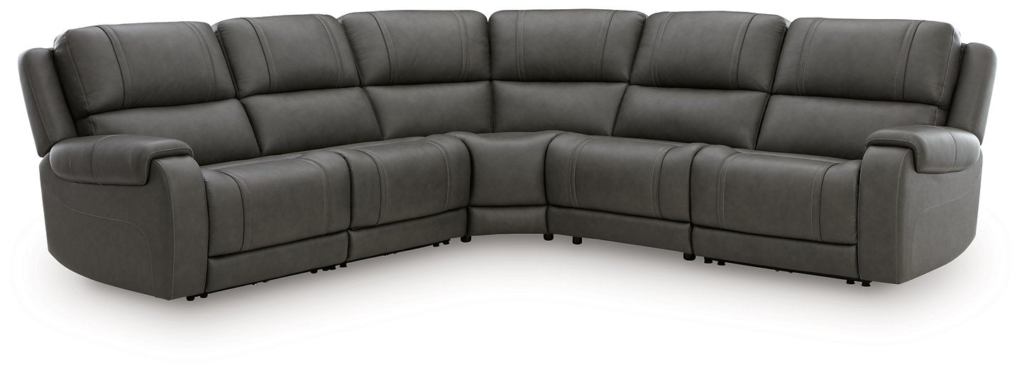 5Z - Pittson Power Reclining Sectional - Tony’s Furniture Store & Linen (GA) - Multi Location