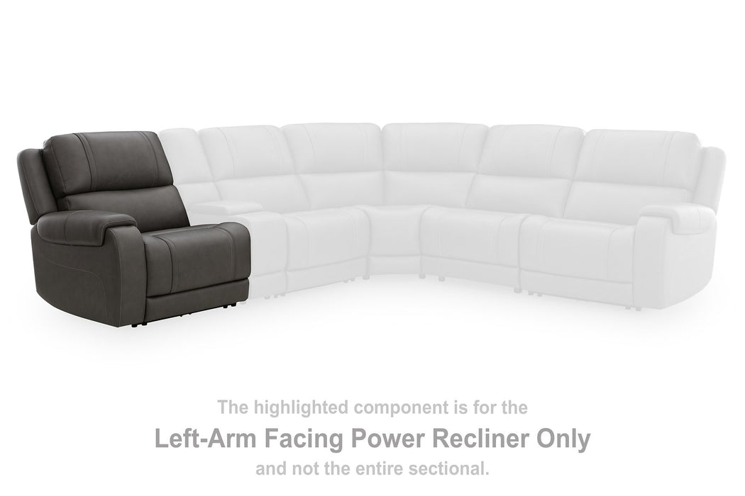 5Z - Pittson Power Sectional Reclining Sofa - Tony’s Furniture Store & Linen (GA) - Multi Location