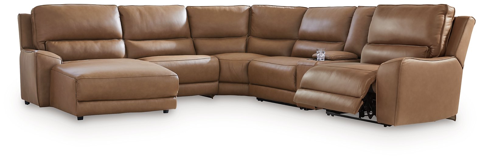 DeepWakes Power Reclining Sectional with Chaise - Tony’s Furniture Store & Linen (GA) - Multi Location
